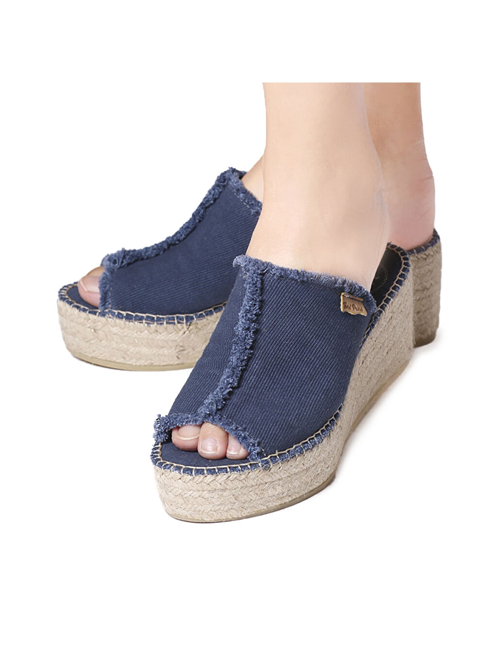Mavi Kadın Terlik Itaca Navy (Mari)-3