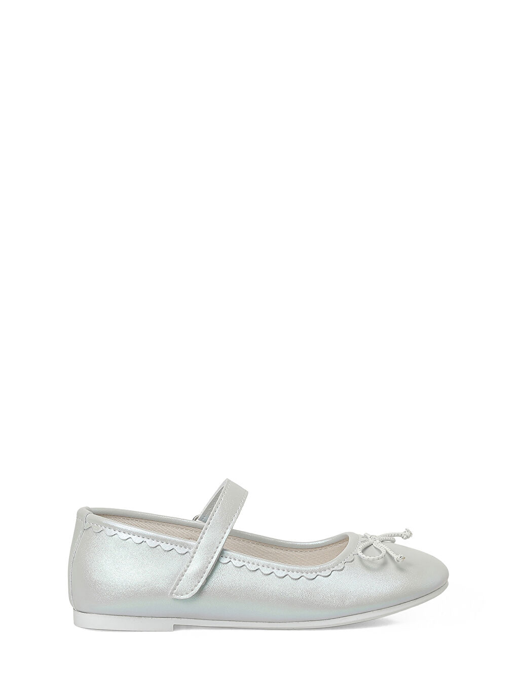 Gri MIOSSE.F6FX Gümüş Kız Çocuk Babet