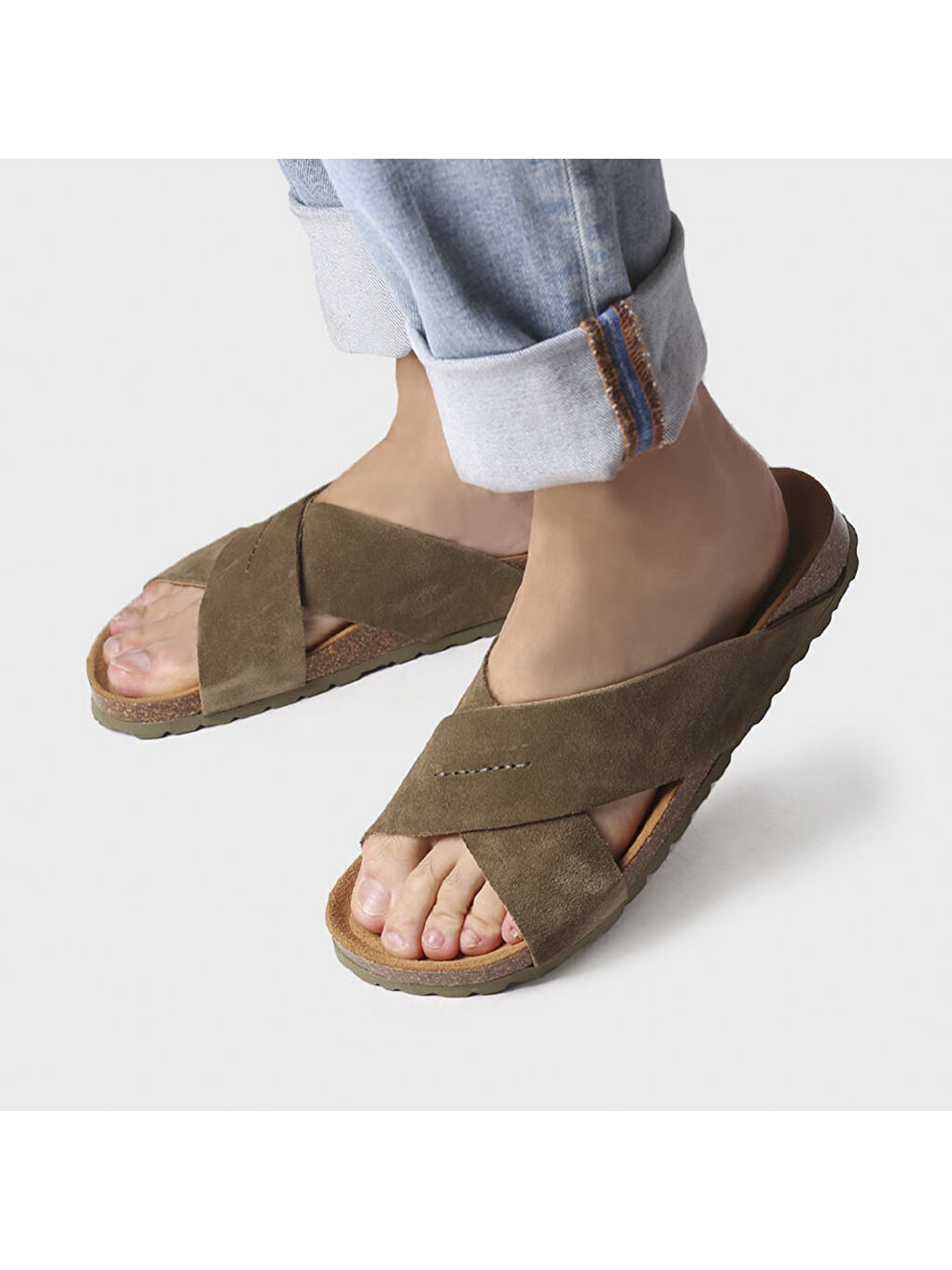 Kahverengi Erkek Terlik Gol-QT-3