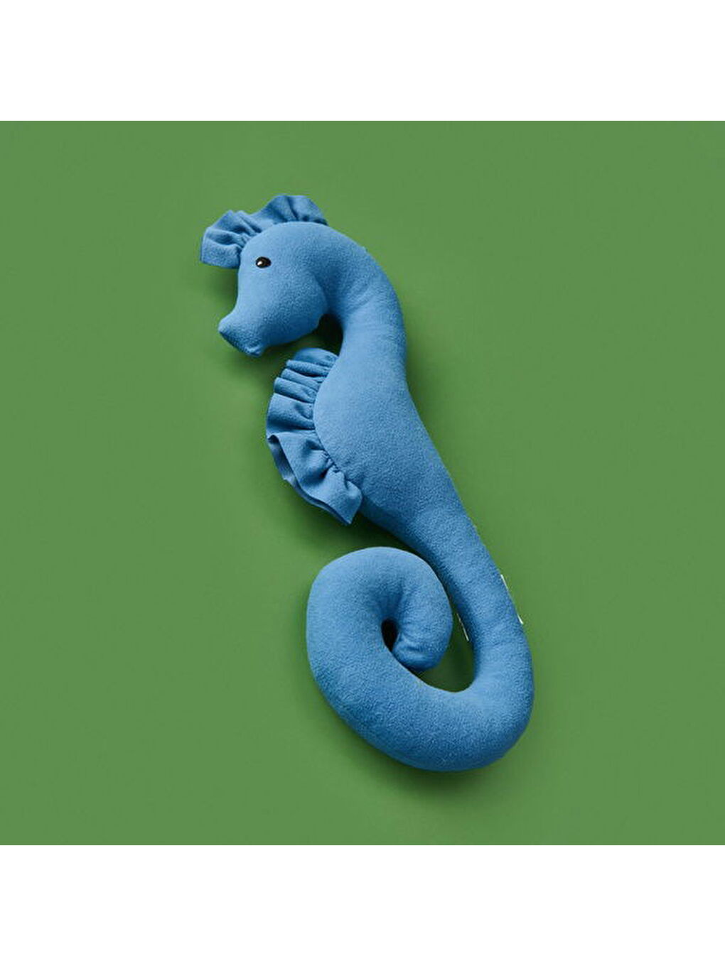 Soft Denizatı Figürlü Yastık - Mavi - 18x40 cm-1