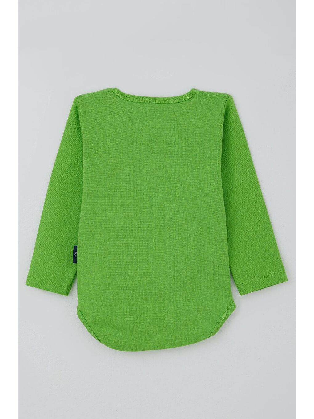 Erkek Bebek Çıtçıtlı Zıbın Body Basic Yeşil (9 Ay-3 Yaş)-1