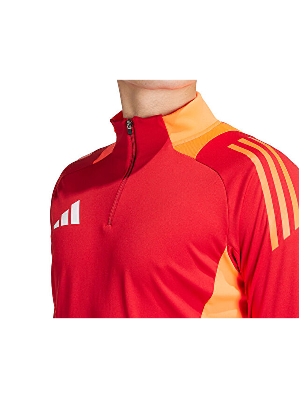 Tiro24 C Tr Top Erkek Futbol Antrenman Uzun Kollu Tişört Is1644 Kırmızı-5