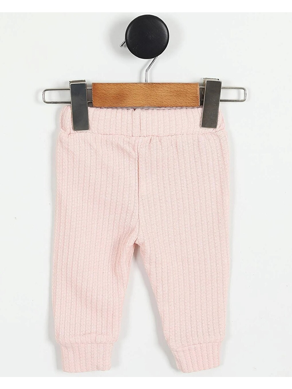 Pembe Kız Bebek Pelüş Yelekli, 3'lü Mevsimlik Alt Üst Takım-4
