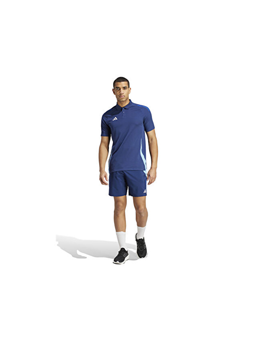 Tiro24 C Polo Erkek Futbol Antrenman Polo Tişörtü Ir7564 Lacivert-3