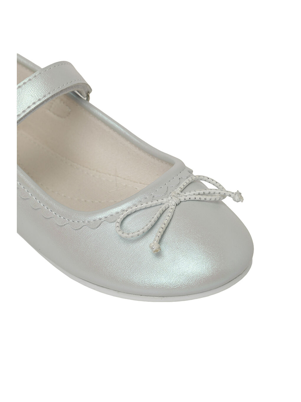 Gri MIOSSE.F6FX Gümüş Kız Çocuk Babet-6