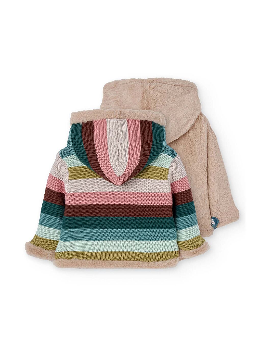 Karışık Erkek Bebek Çizgili Ceket-1
