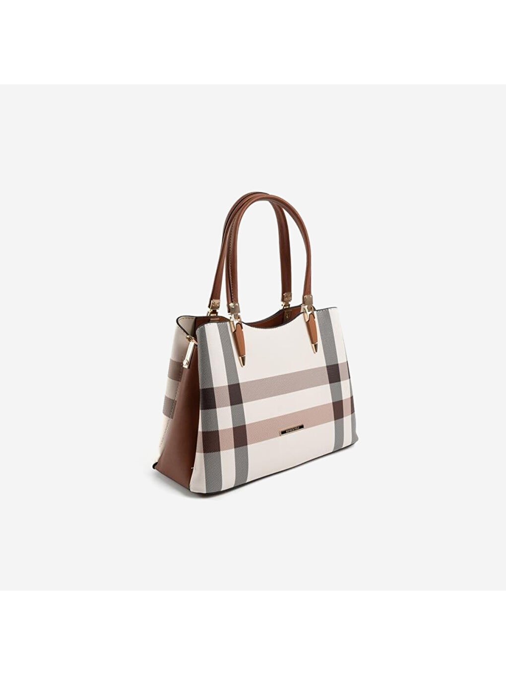 Karışık Kadın SP1205-M48 SILVER POLO Omuz Çantası Krem-Taba-1