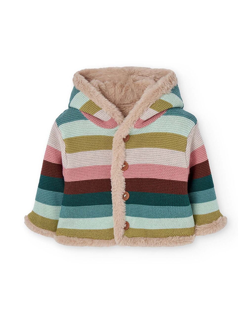 Karışık Erkek Bebek Çizgili Ceket-2