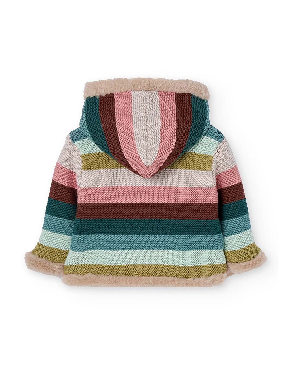 Karışık Erkek Bebek Çizgili Ceket-4