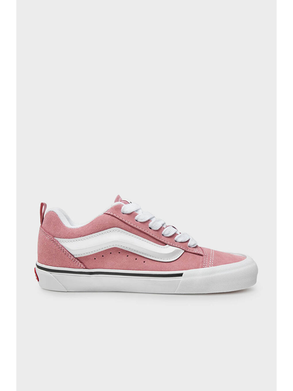 Vans Pembe Knu Skool Logolu Süet Sneaker Ayakkabı VN000CS0C3S1