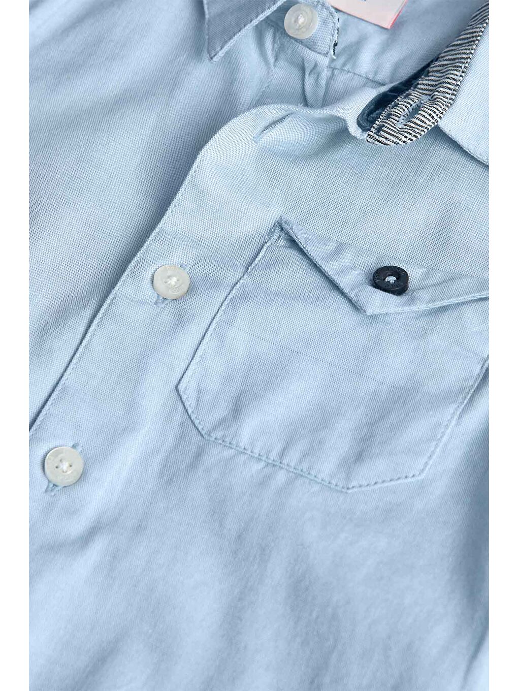 Mavi Erkek Çocuk Gömlek-3