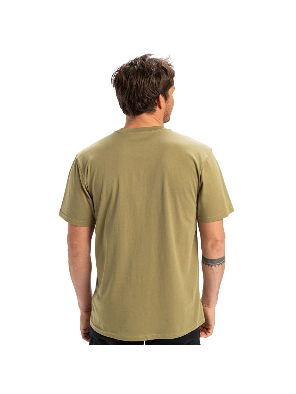 Haki Ev Shape All Day Erkek Tişört-3