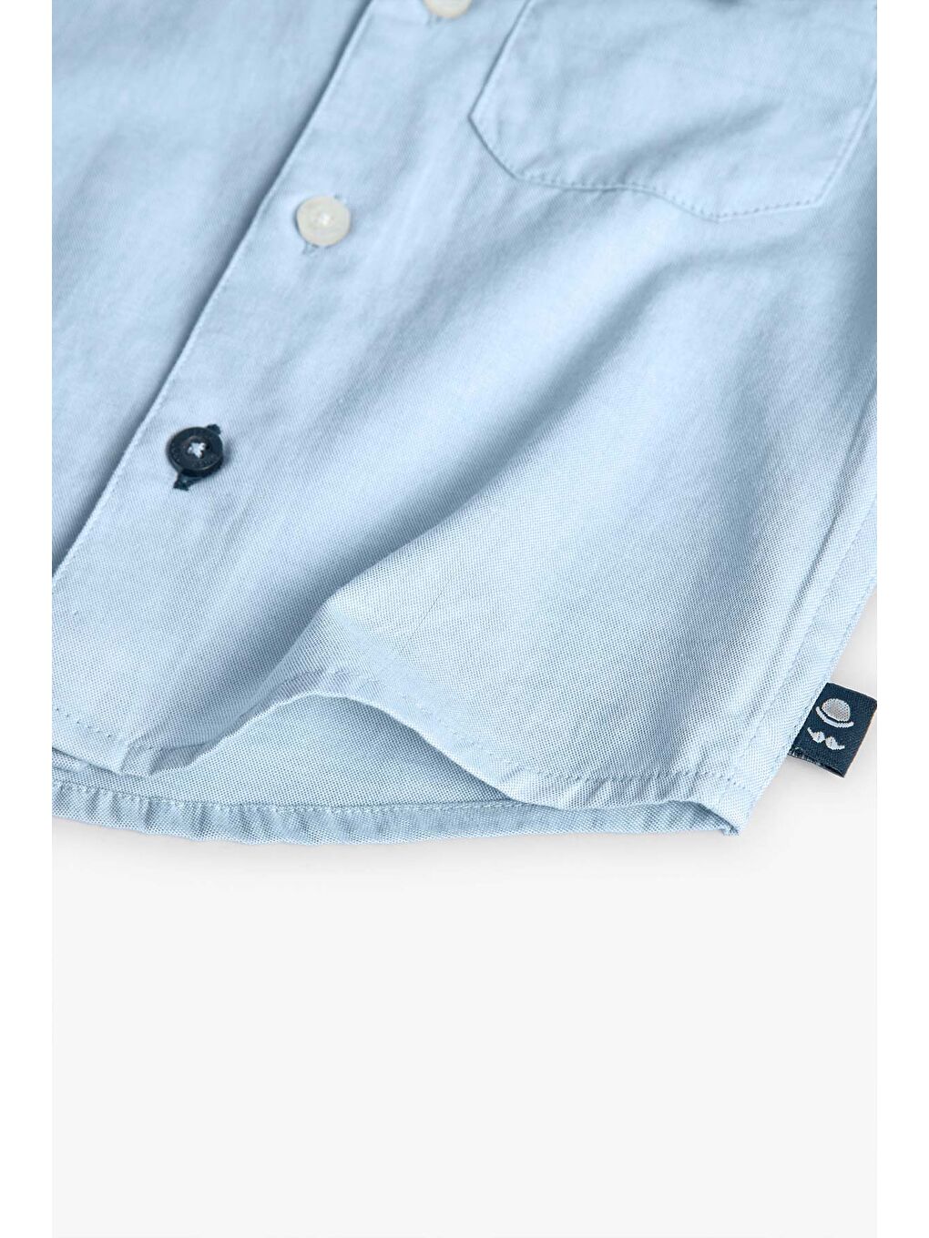 Mavi Erkek Çocuk Gömlek-4