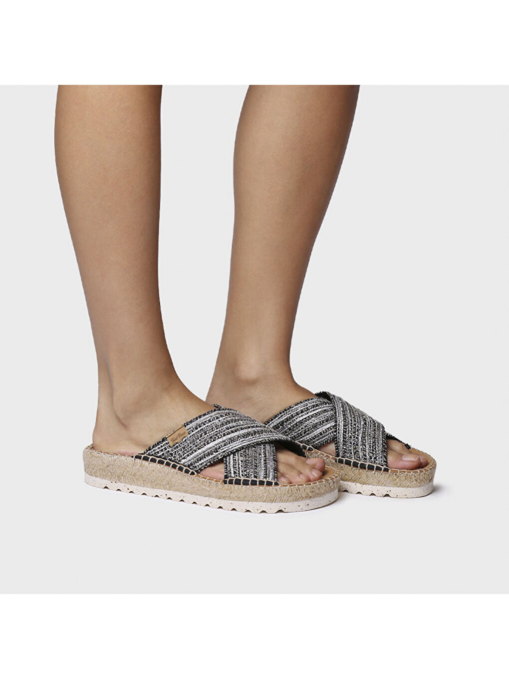 Siyah Kadın Terlik Bali-CL Negre( Black)-3