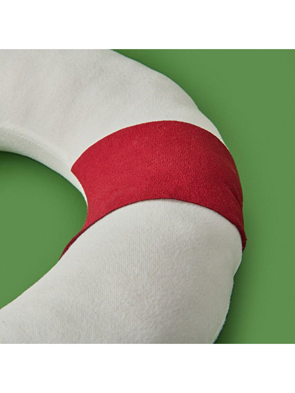 Soft Can Simidi Figürlü Yastık - Beyaz - 36x36 cm-1