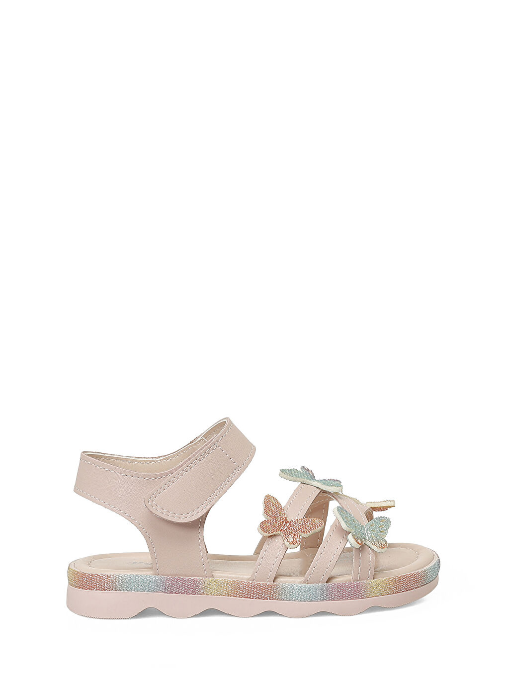 Pembe BRUCO.P6FX Pudra Kız Çocuk Sandalet