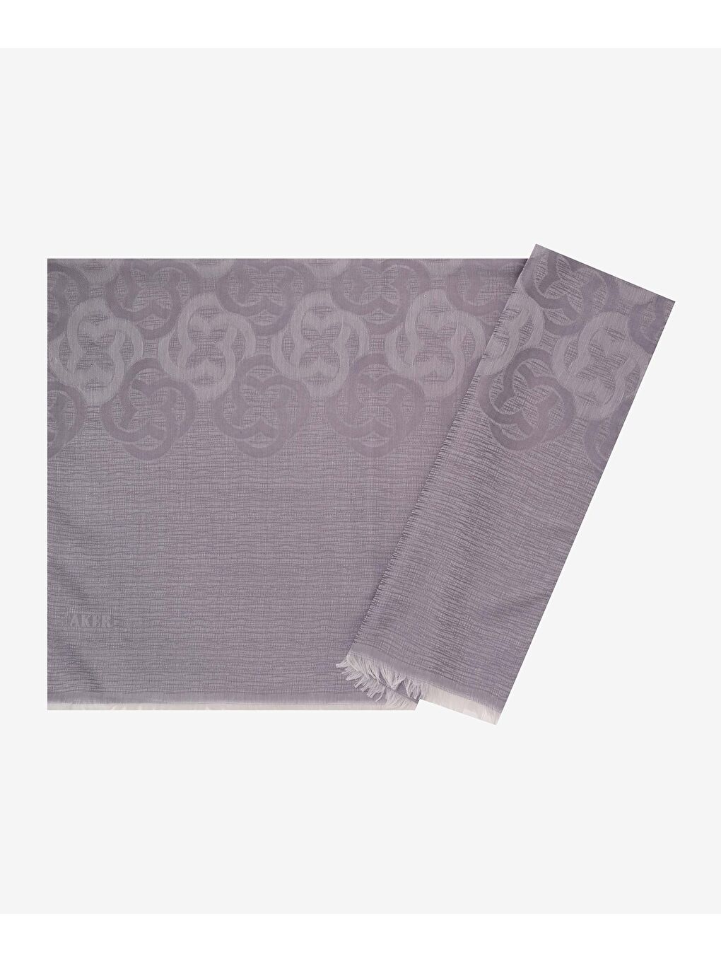 Gri 75X190 Cm 2020500 Antik Monogram Şal