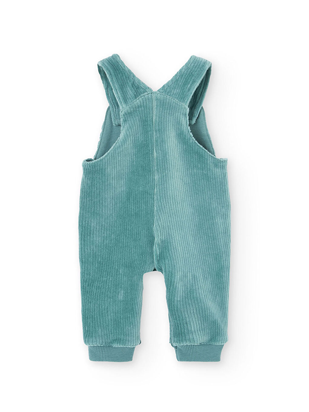 Yeşil Erkek Bebek Sincap Meyve Baskılı Salopet Set-5