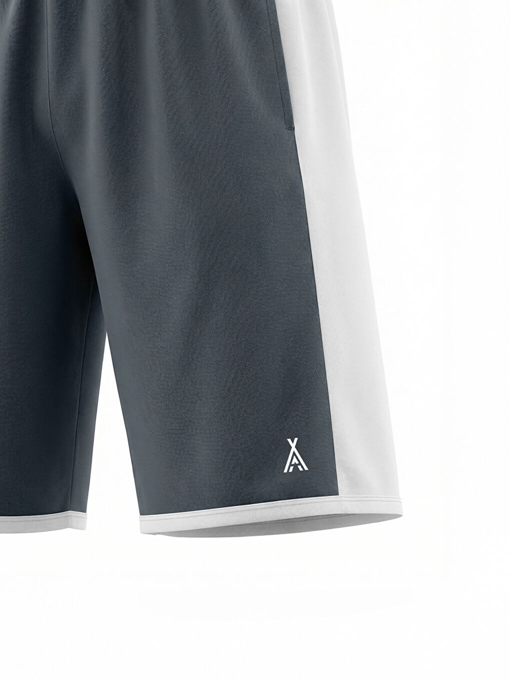 Antrasit Activewear Erkek Plain Short-3