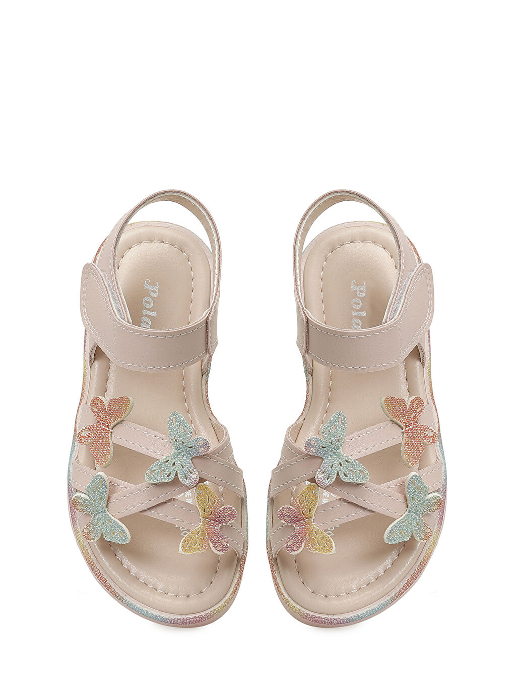 Pembe BRUCO.P6FX Pudra Kız Çocuk Sandalet-3