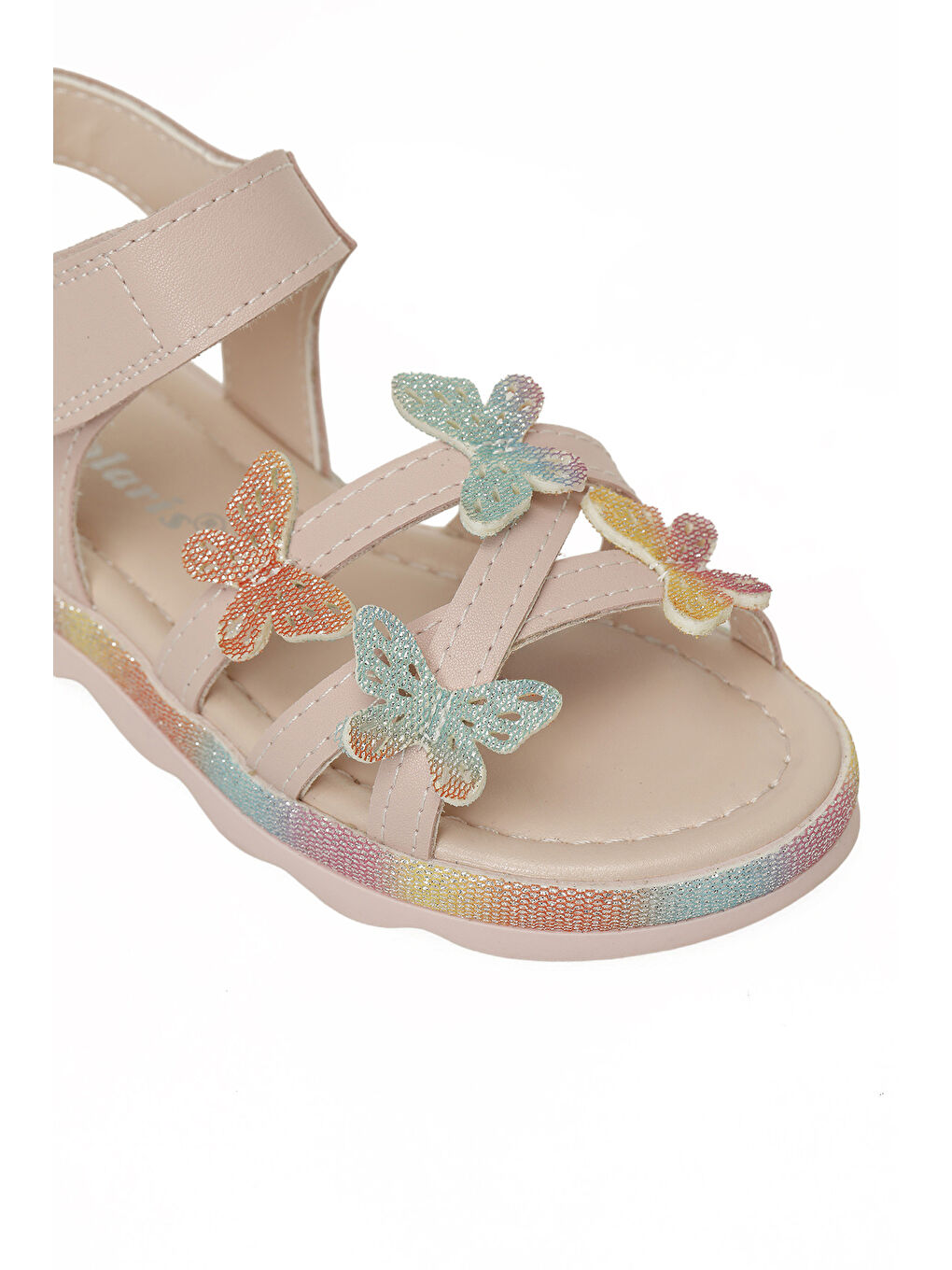 Pembe BRUCO.P6FX Pudra Kız Çocuk Sandalet-6