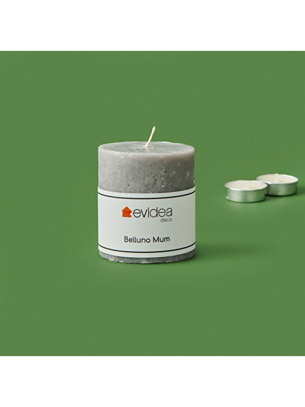 Deco Belluno Mum - Gri - 8 cm-1