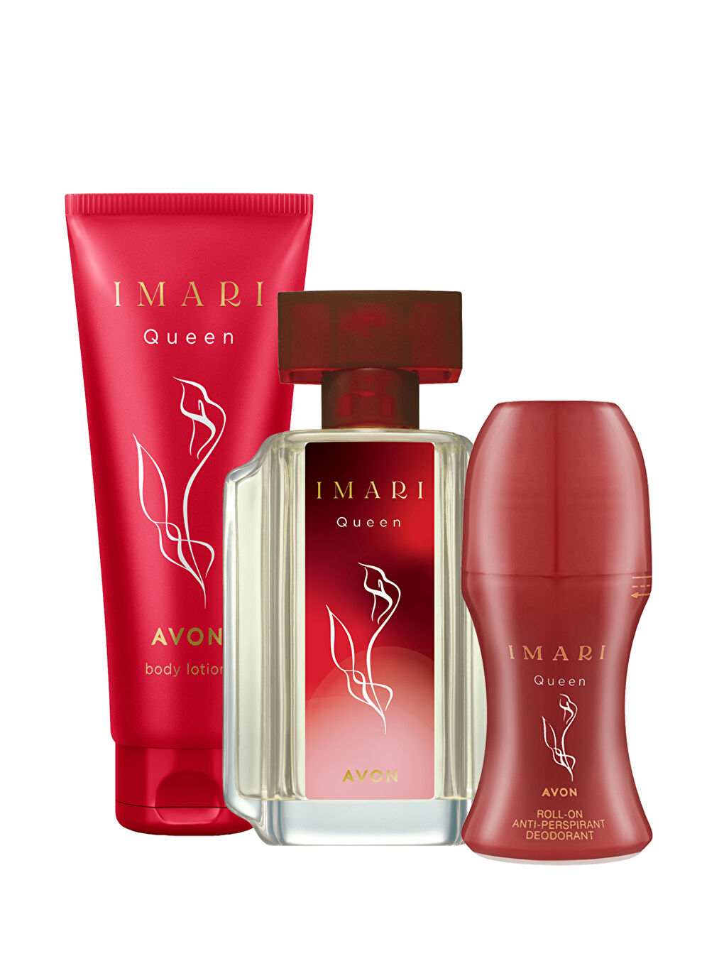 AVON Imari Queen Kadın Parfüm Rollon ve Vücut Losyonu Paketi