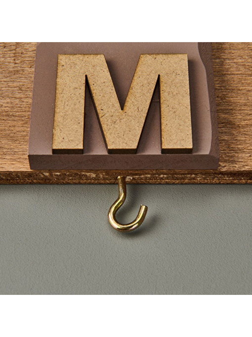 Karışık Deco Home Duvar Askısı - Renkli - 35x15 cm-1