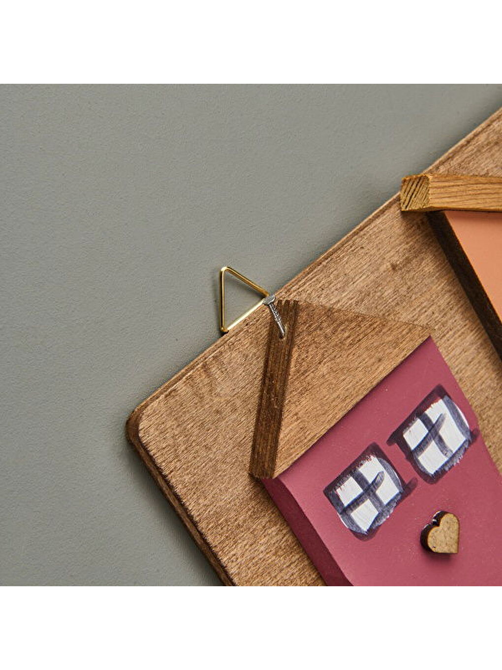 Karışık Deco Home Duvar Askısı - Renkli - 35x15 cm-2