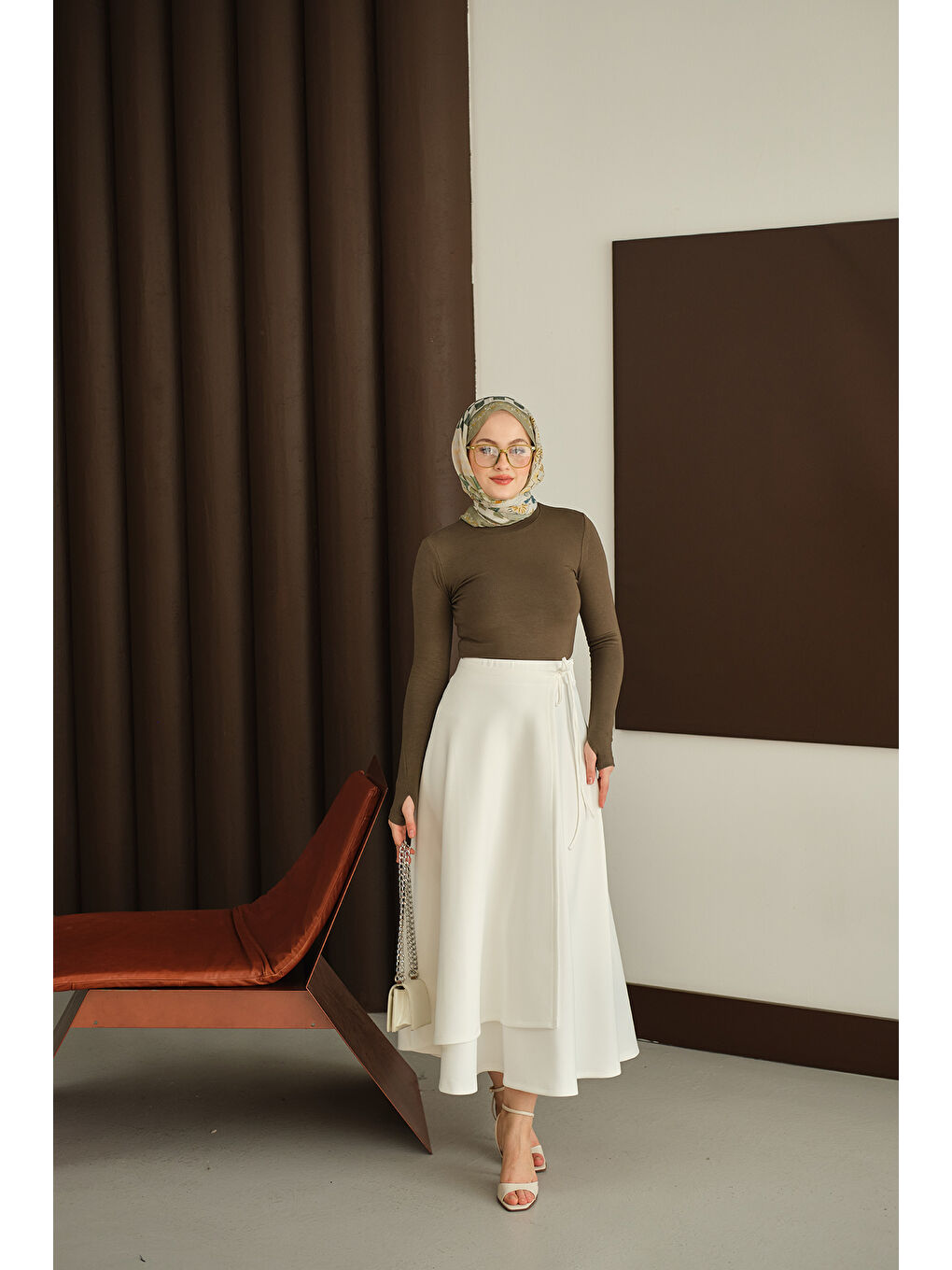 Kadın Parmak Geçirmeli Body Yeşil-3