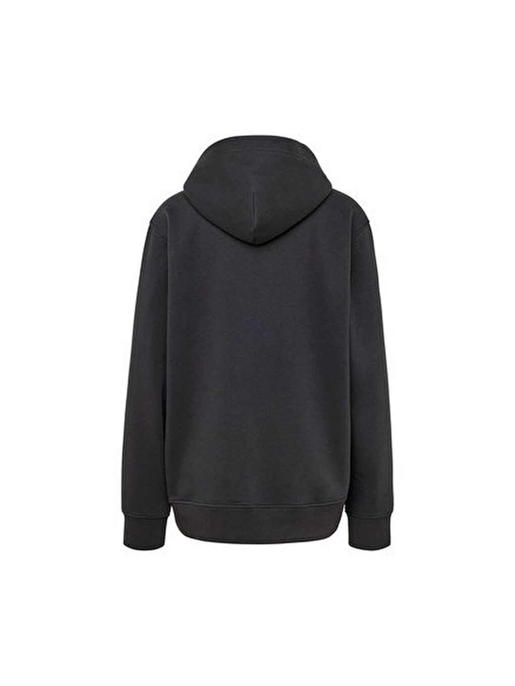Siyah Erkek Sweat Hoodie-4
