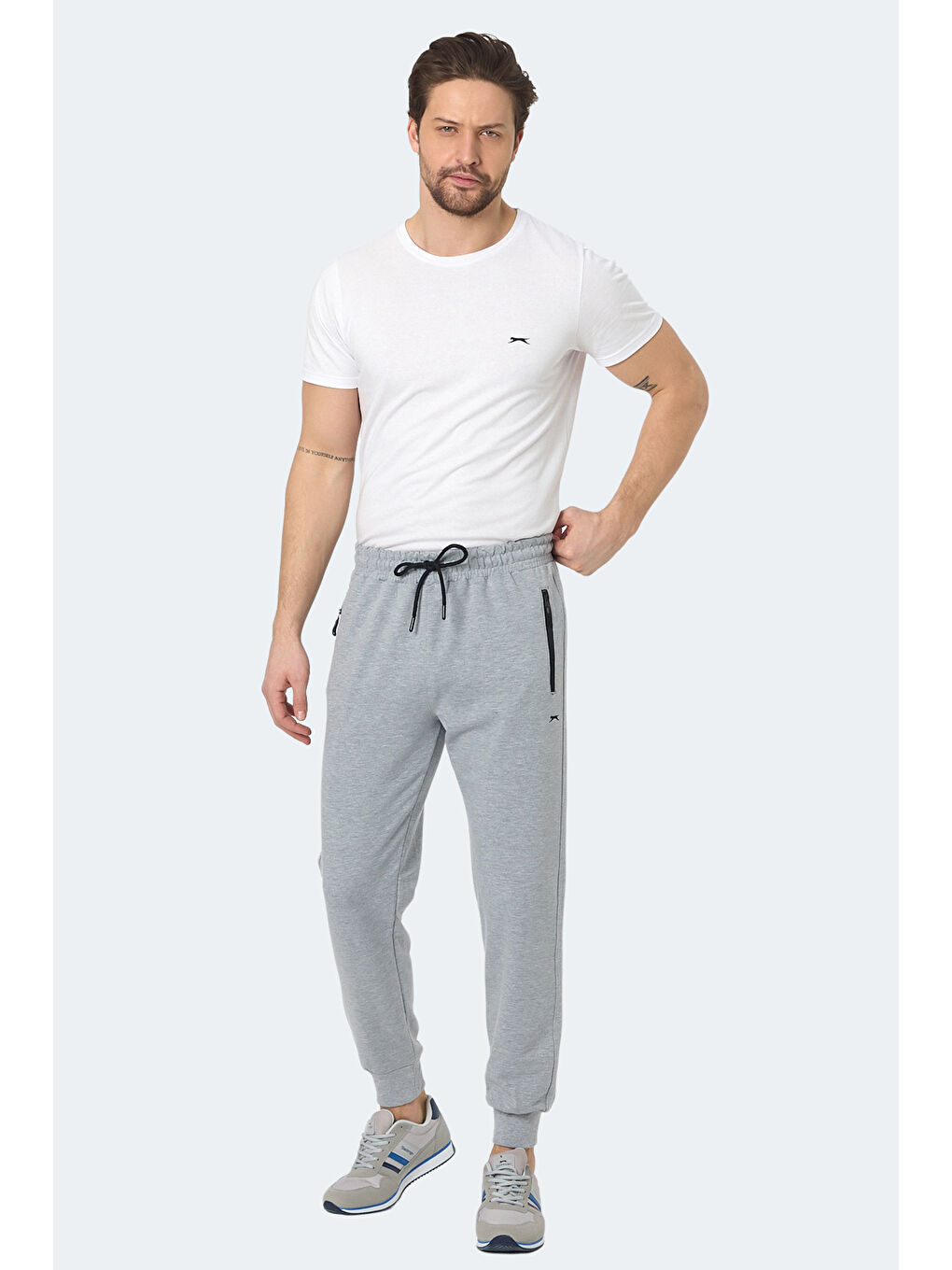 SLAZENGER NEAL KTN Erkek Eşofman Altı Gri - 3