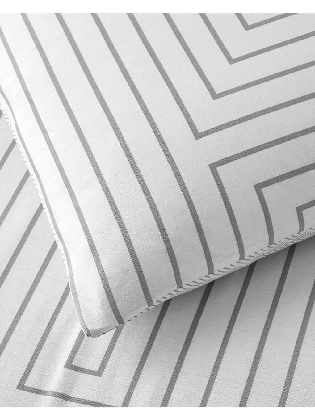 Gri Endless Journey Pamuklu Çift Kişilik Nevresim Seti 200x220 cm Taş Rengi-2