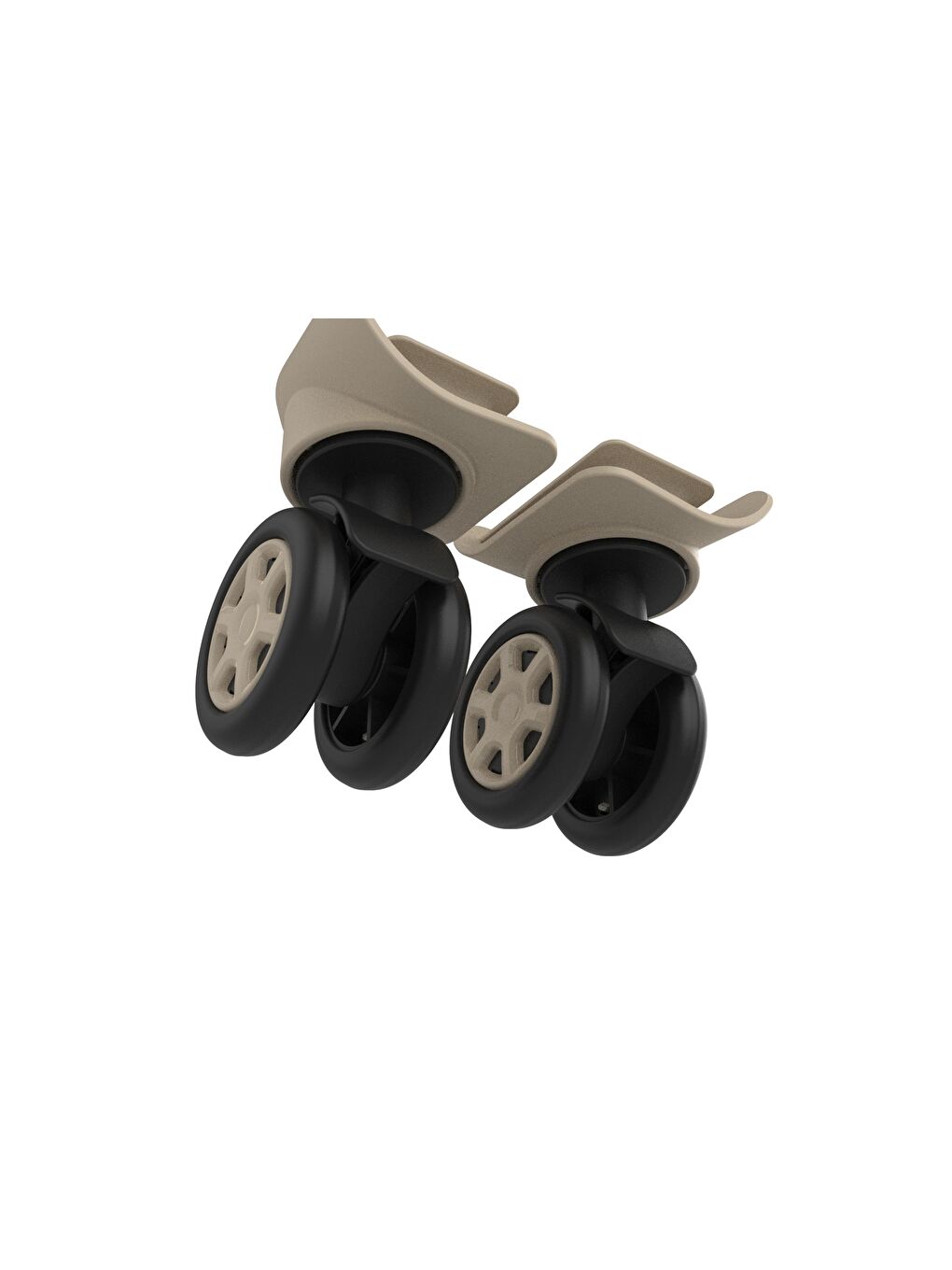 Sarı PP Valiz Tekerleği Sağ ve Sol Gold Renk-3