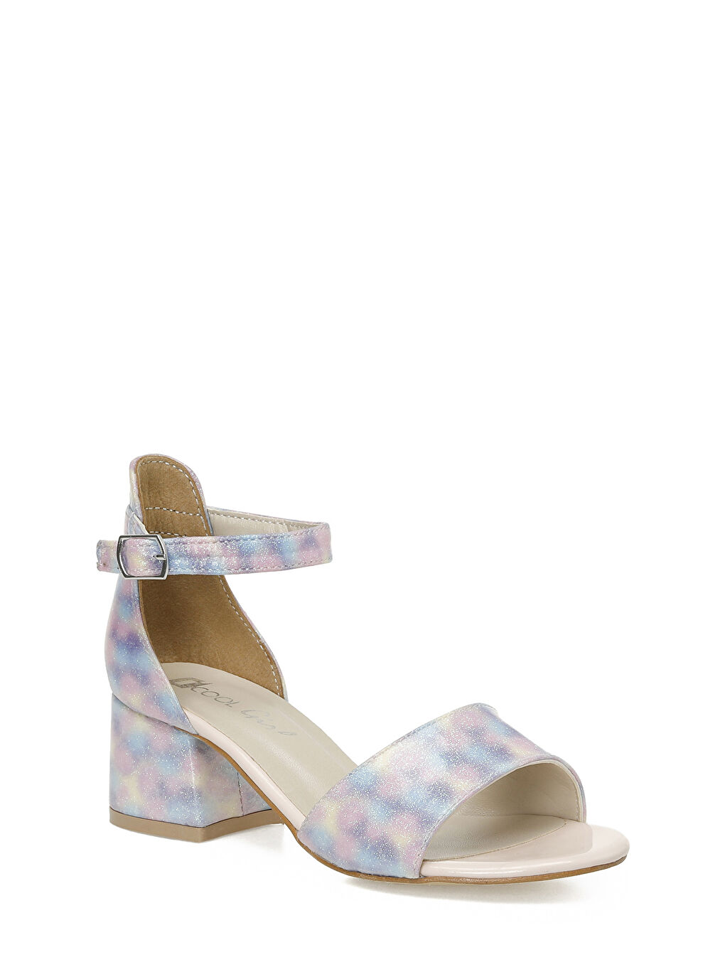 Mor KRISTO F 5FX Lila Kız Çocuk Topuklu Ayakkabı-1