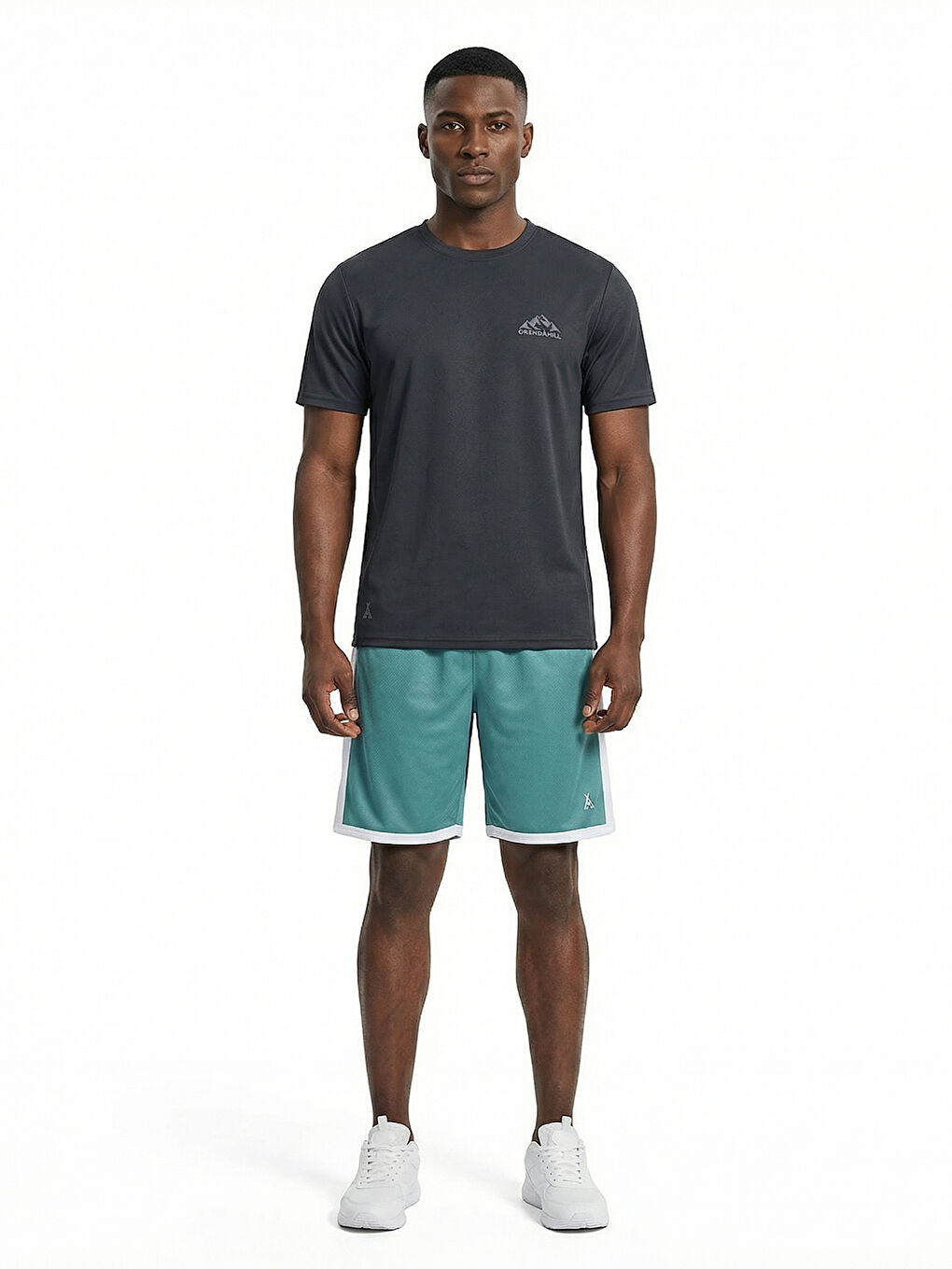 Turkuaz Activewear Erkek Plain Short-1