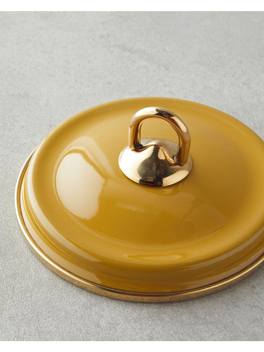 Cherry Emaye Baharatlik 0,75 L Sarı-2