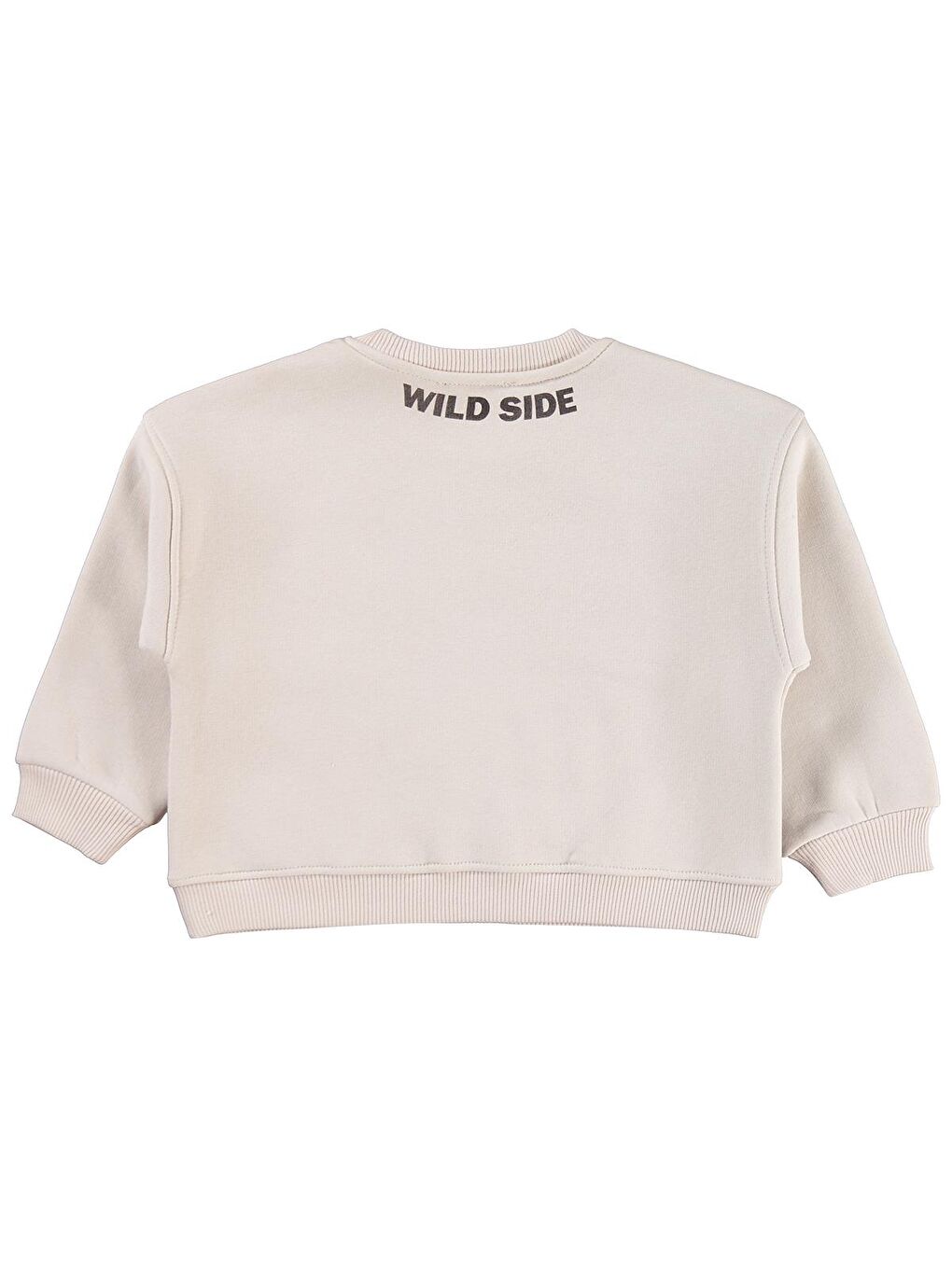 Girls Papatya Nakışlı 2-5 Yaş Sweatshirt - Bej 3-4 Yaş