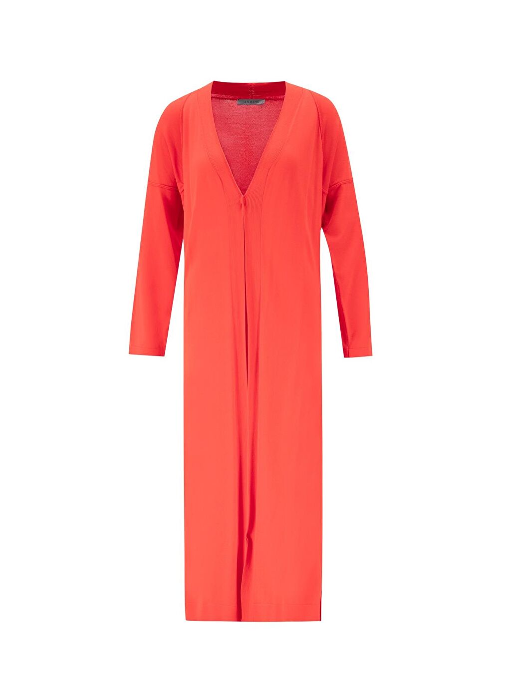 Basic Uzun Hırka 24Kd2003 Kırmızı