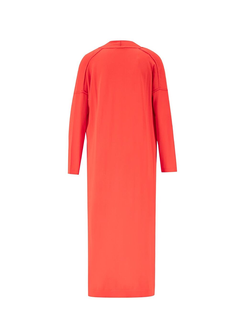 Basic Uzun Hırka 24Kd2003 Kırmızı-1