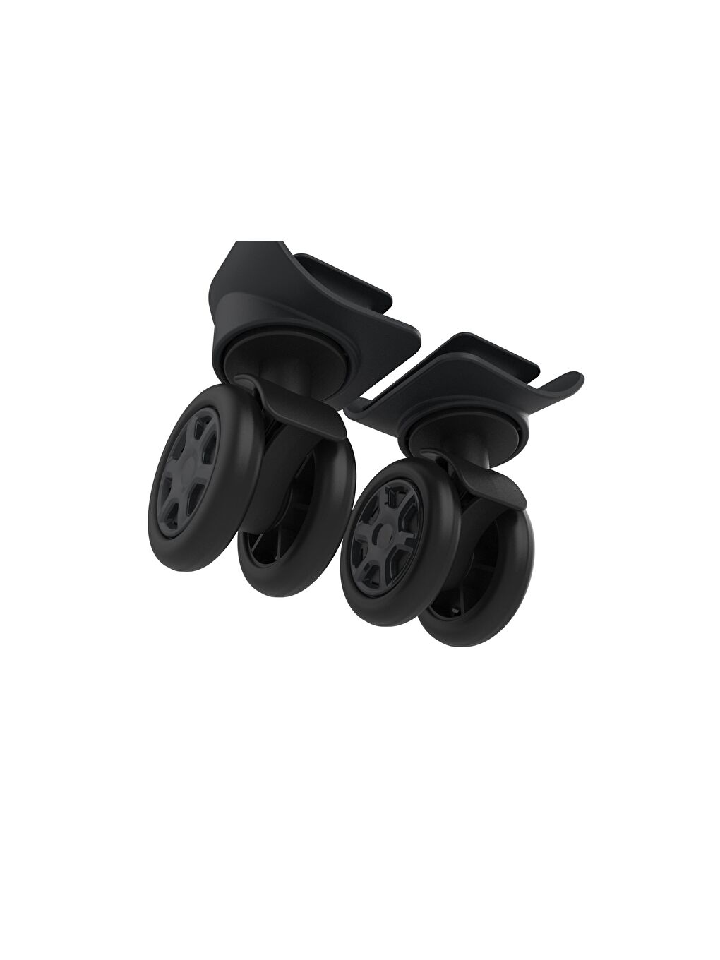 PP Valiz Tekerleği Sağ ve Sol Siyah Renk-2