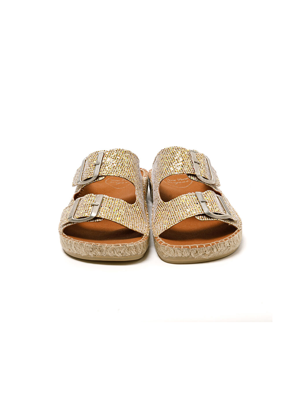 Sarı Kadın Terlik Bruna Platinum-3