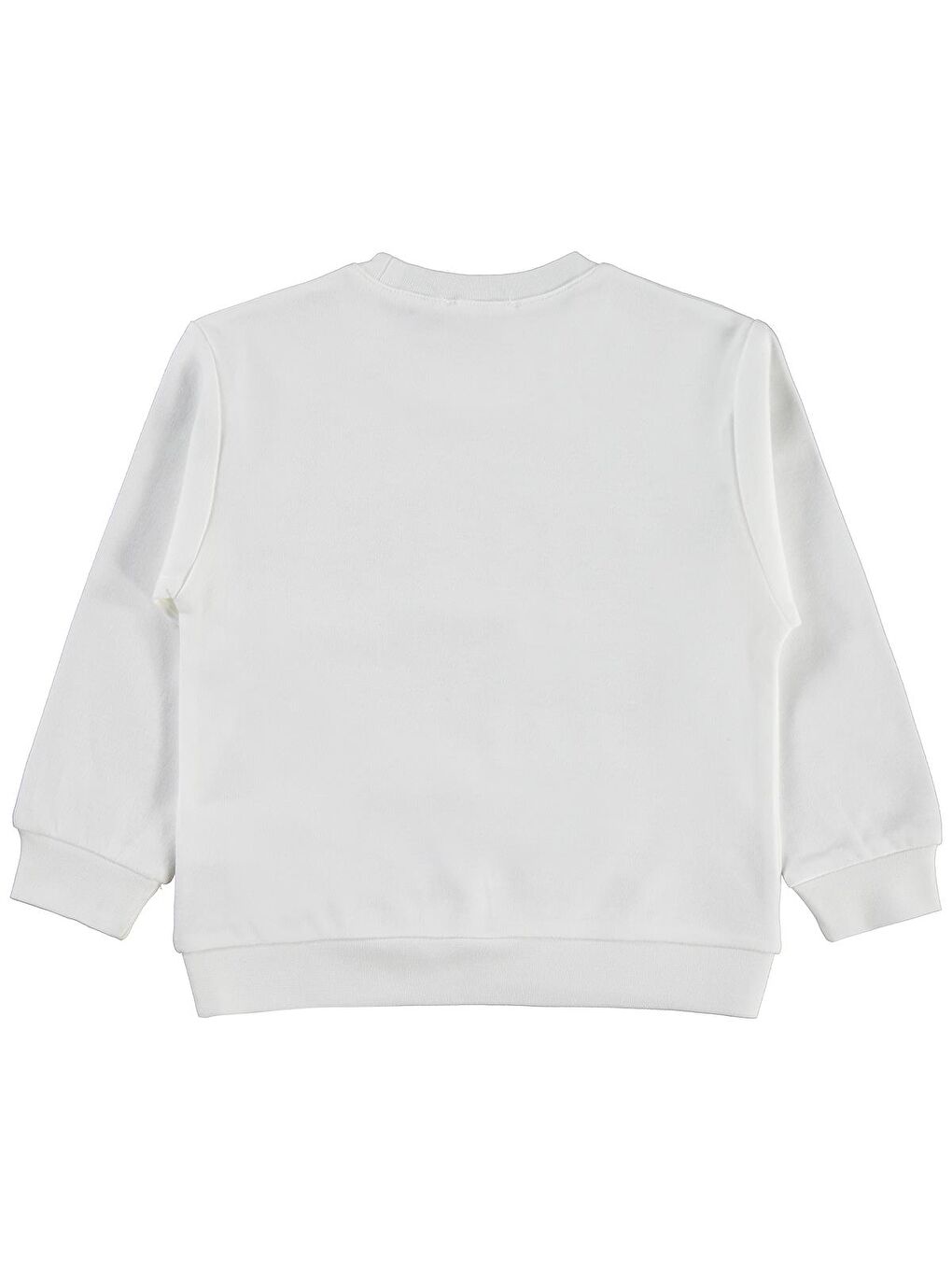 Girls Wonderful Life Baskılı 2-5 Yaş Sweatshirt - Ekru 5-6 Yaş-1