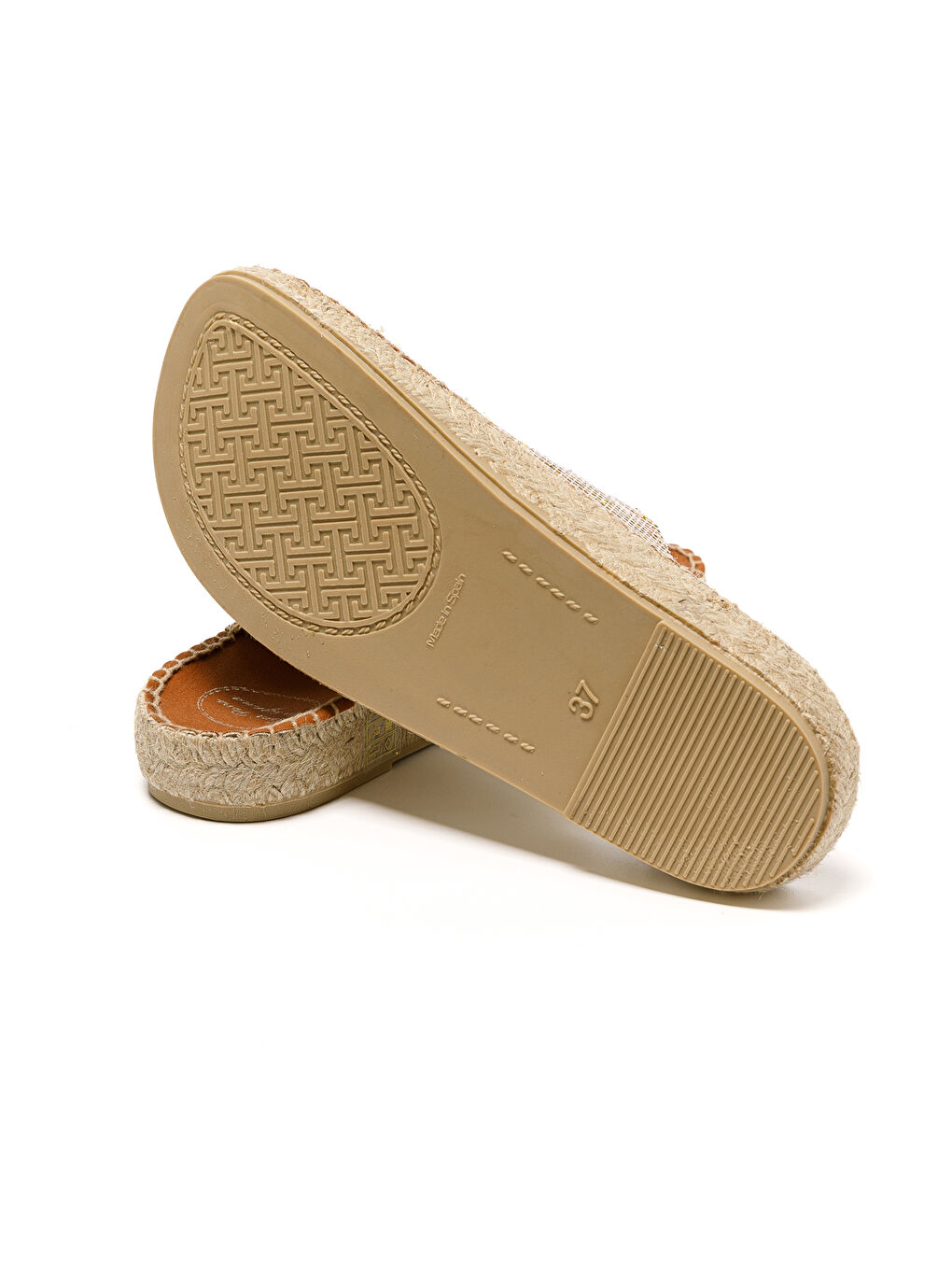 Sarı Kadın Terlik Bruna Platinum-5