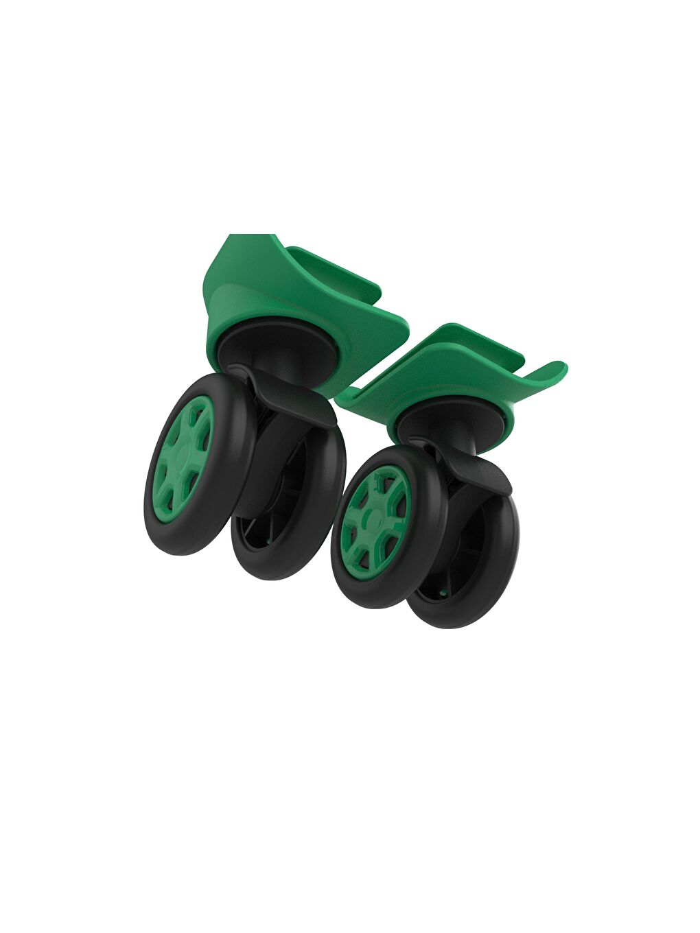 PP Valiz Tekerleği Sağ ve Sol Yeşil Renk-2