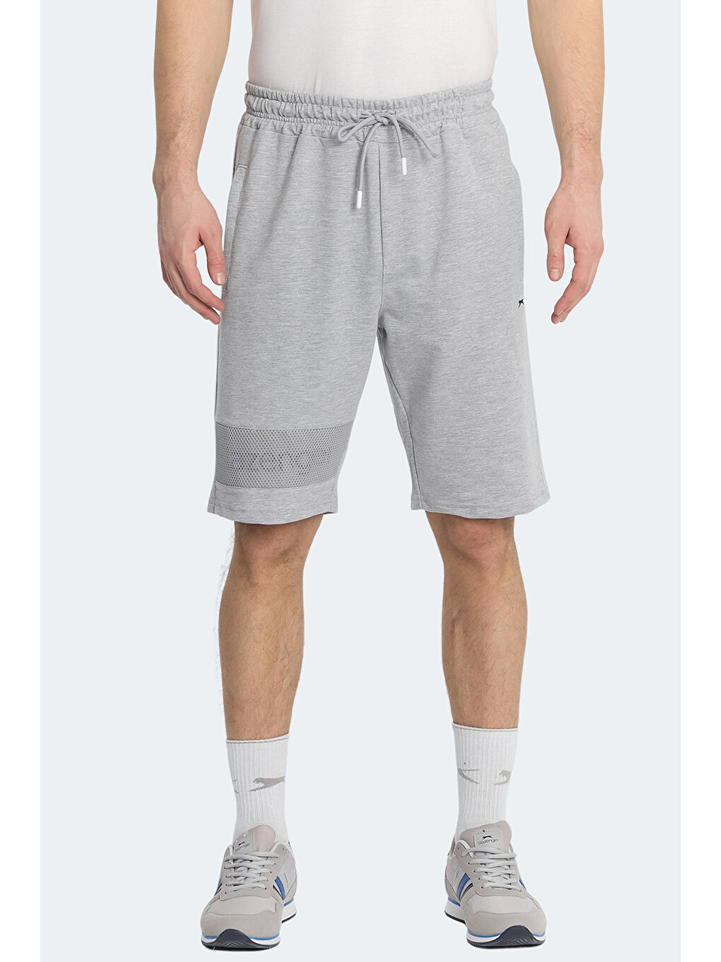 SLAZENGER NUKA Erkek Şort Gri - 1
