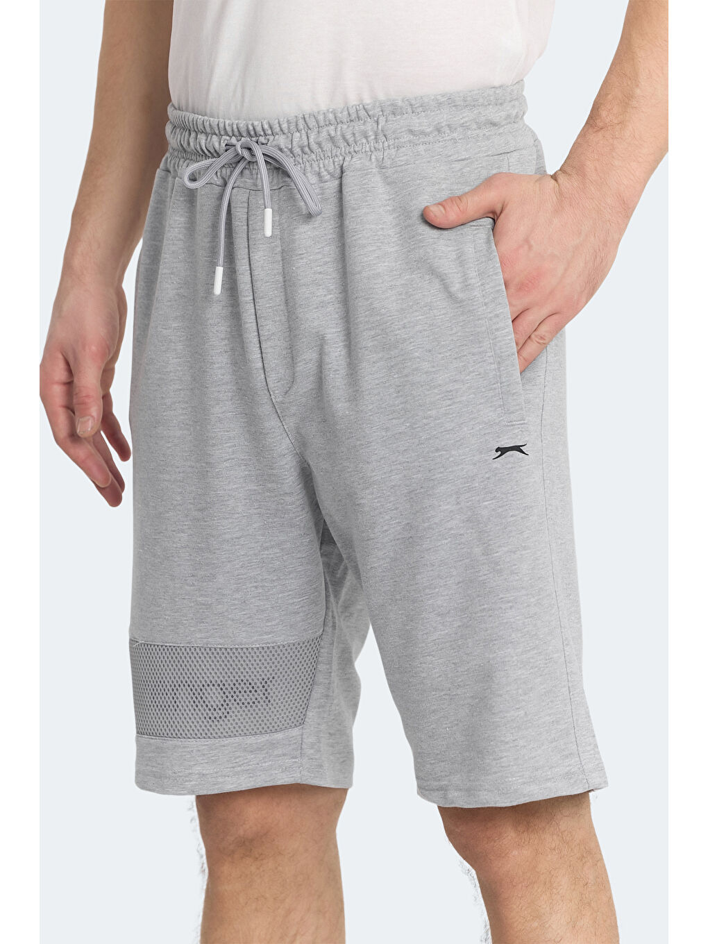 SLAZENGER NUKA Erkek Şort Gri - 3