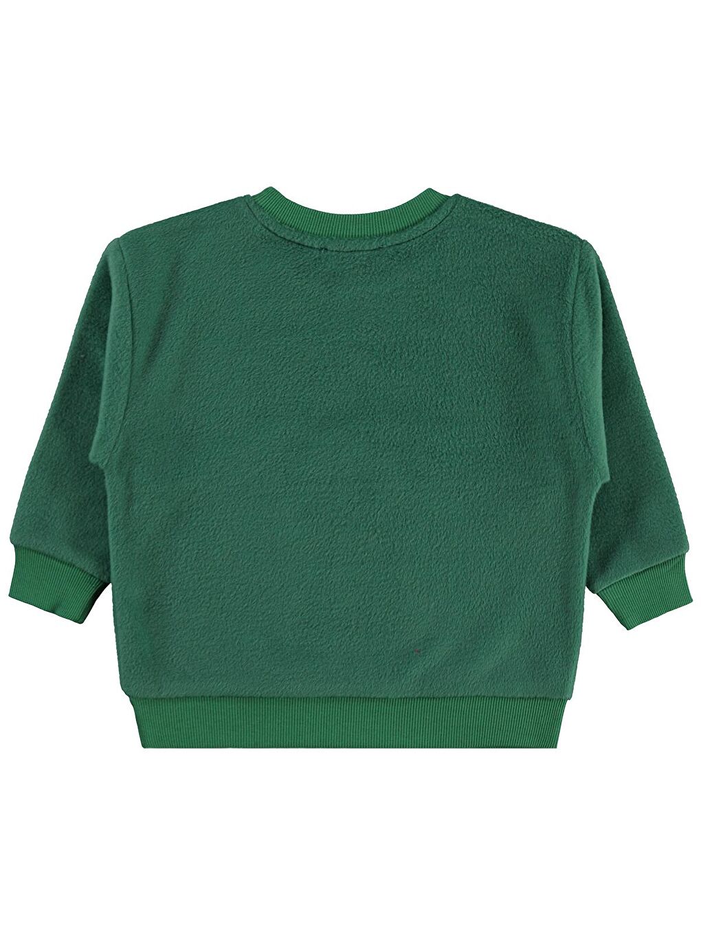 Boys Geyik Nakışlı 2-5 Yaş Sweatshirt - Yeşil 4-5 Yaş-1