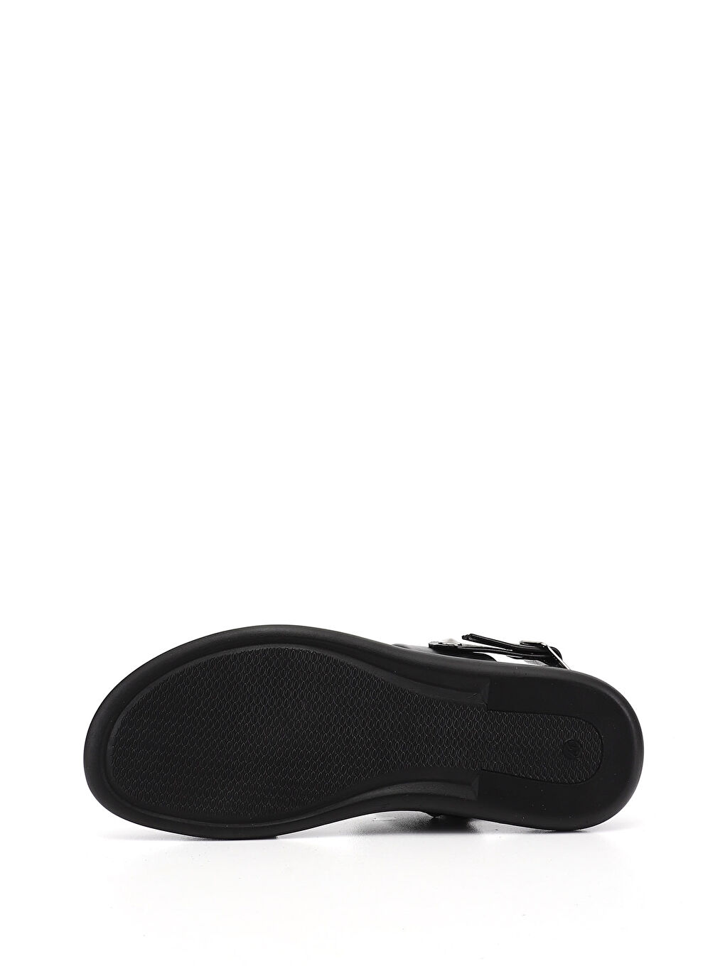 Siyah Erkek SİYAH Tokalı Hakiki Deri Comfort Sandalet-4