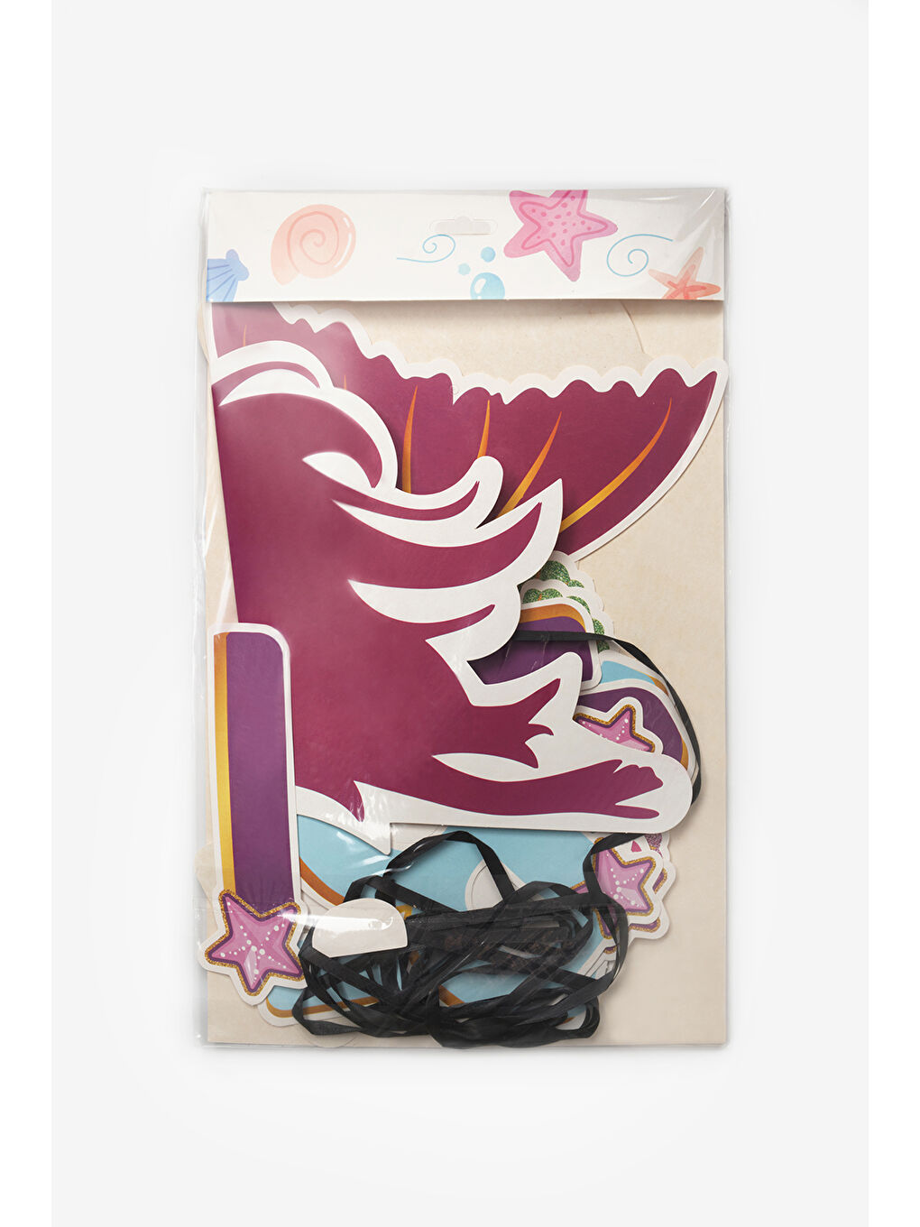 Lila  Deniz Kızı Temalı Happy Birthday Banner-1